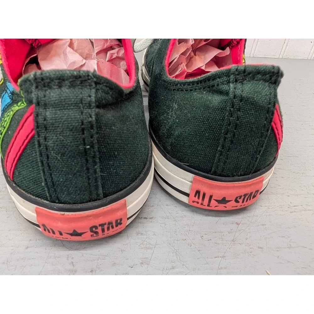 Converse Chuck Taylor All Star Low Top Sneakers 531739F Women's 11‎ Neon Stripes